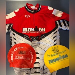 Ironman Cycling Jersey 2004 Brazil Small